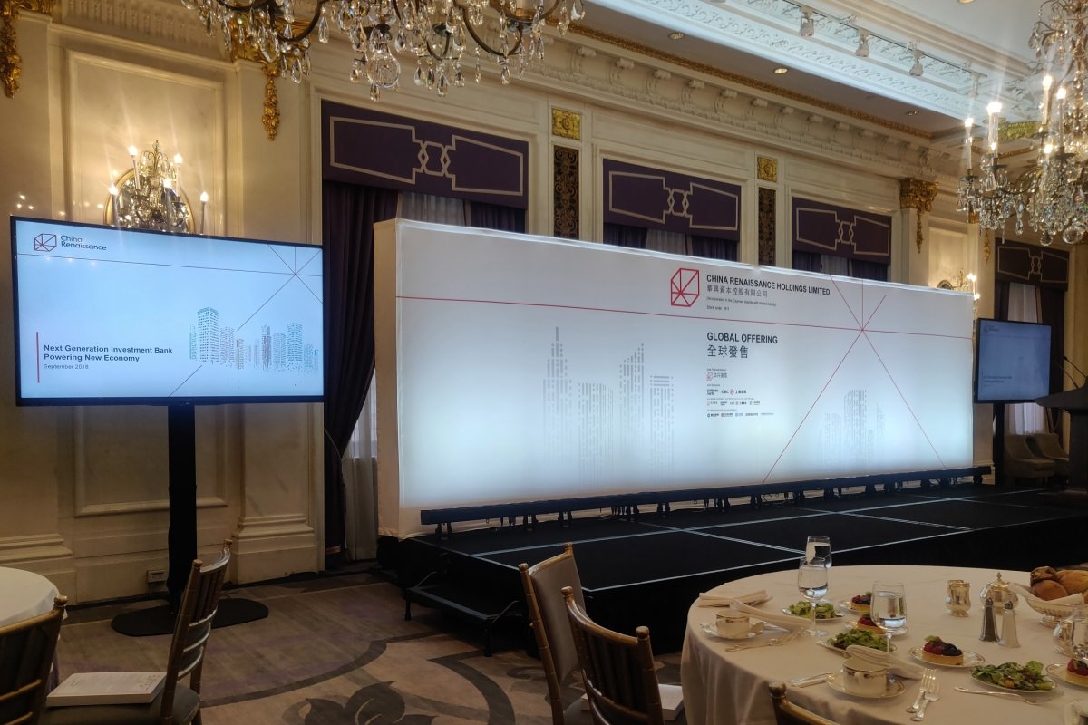 Fabric Backdrops for Conferences, Launches, and Corporate Events