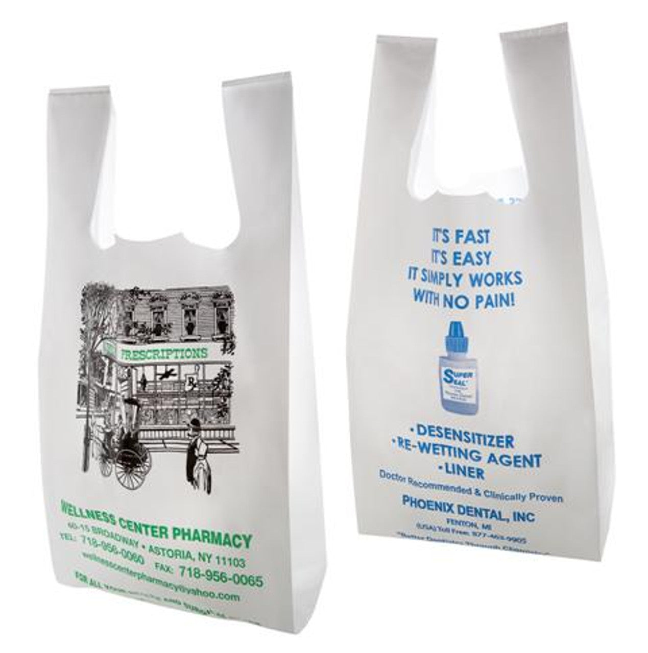 Eco friendly biodegradable LDPE and HDPE plastic bags for corporate events